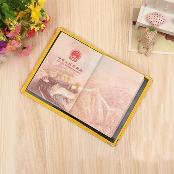 

France Passport Cover PU Leather Credit Card Holder For Men Women French Passports Case Card Protector Organizer for Travel