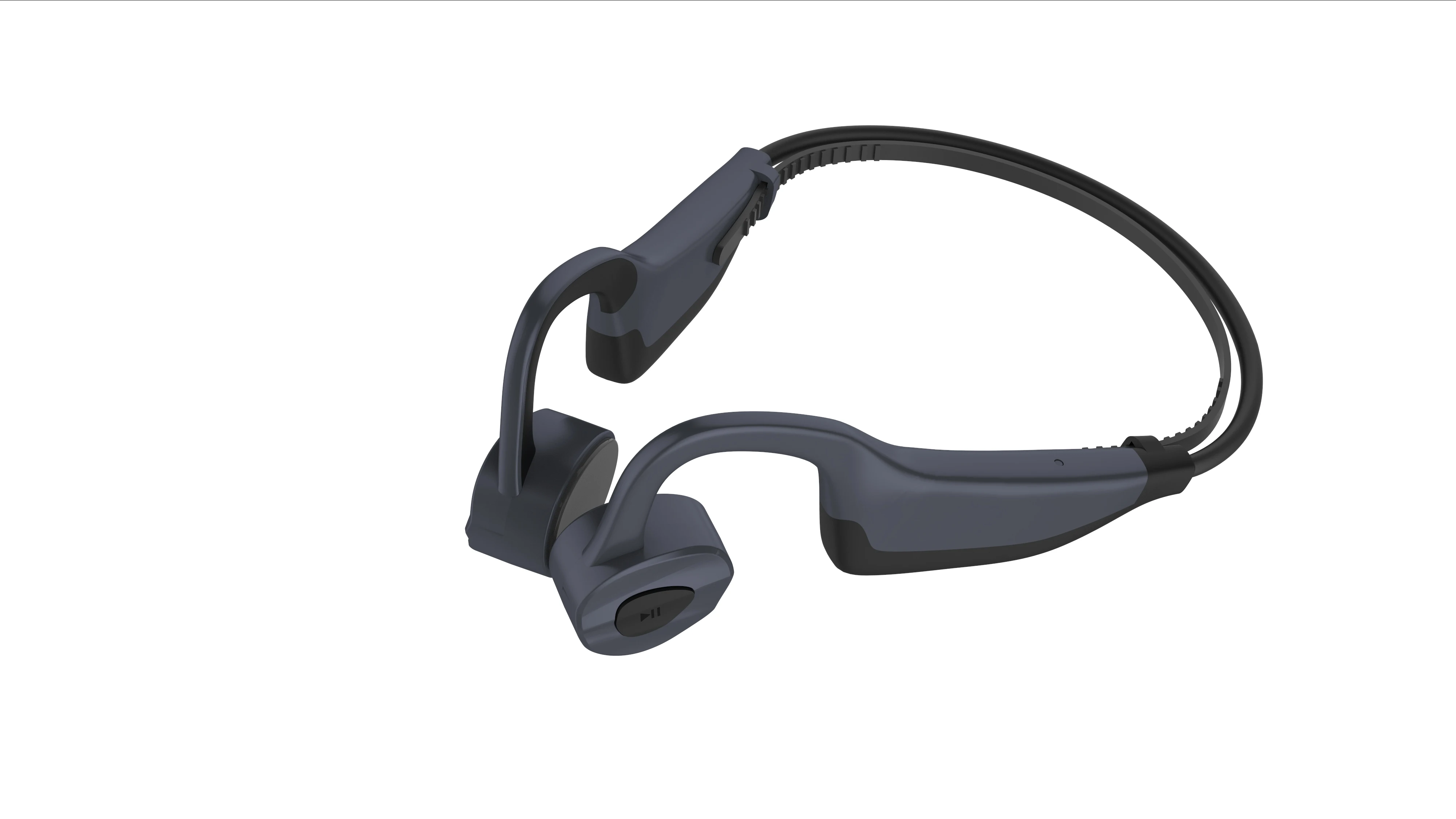 Серый K7 костной проводимости MP3 плеер Bluetooth 5,0 гарнитура жизнь водонепроницаемый Фитнес Дайвинг Спорт Плавание здоровый наушники - Цвет: Серый