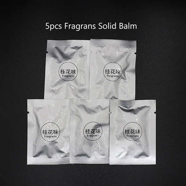 5pcs Fragrans 5 шт./партия, автомобильный освежитель воздуха, заправка, твердый ароматизатор духов, запах, авто ароматизаторы, вентиляционный зажим, ароматизатор для машины, таблетки, замена - Название цвета: 5pcs Fragrans