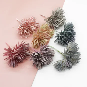 

6 pieces Wedding decoration Christmas decorations for home Artificial plant Flower arrangement Interior renovation Greening Gift