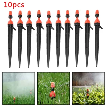 

10pcs Adjustable Emitter Dripper Drip Irrigation Sprinkler Watering Sprayer Hand Pressure Sprayer Outdoor Garden Pesticide Spra
