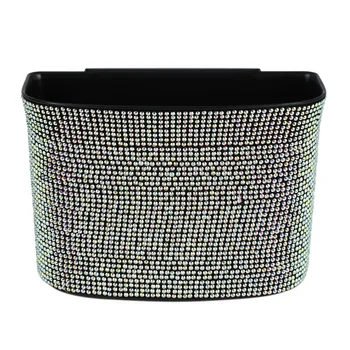 

Car Storage Bag Crystal d Diamond Cover Interior Garbage Bag Universal Auto SUV Truck Car Styling
