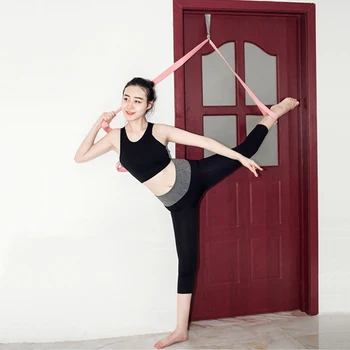 

Training Gym Yoga Dance Ligament Belt Door Flexibility Leg Stretcher Strap Split Exerciser Equipments Gym Training