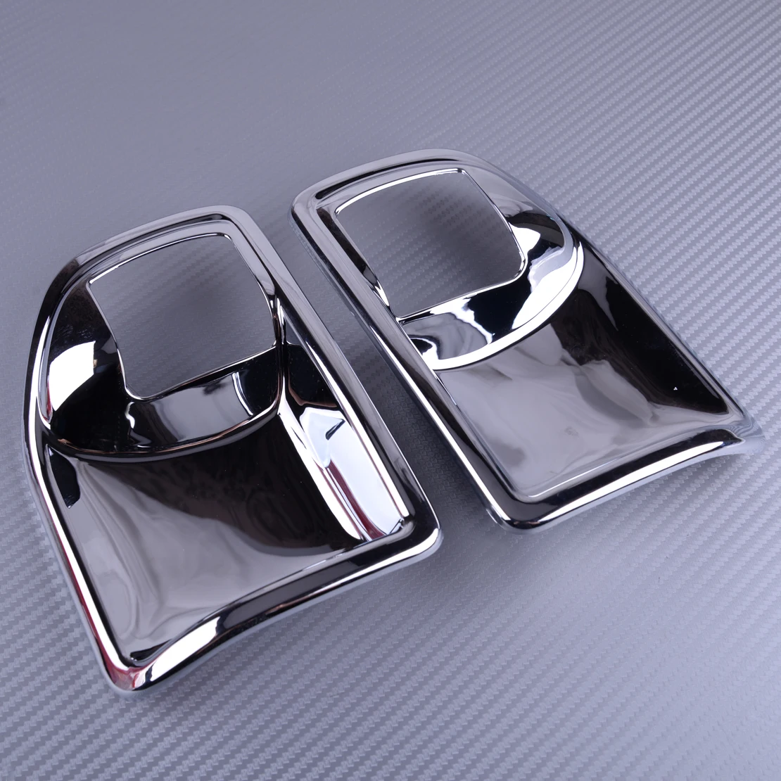 

DWCX Car Interior Door Handle Bowl Cover Trim Chrome ABS Fit for Jeep Wrangler JK 2011 2012 2013 2014 2015 2016 2017