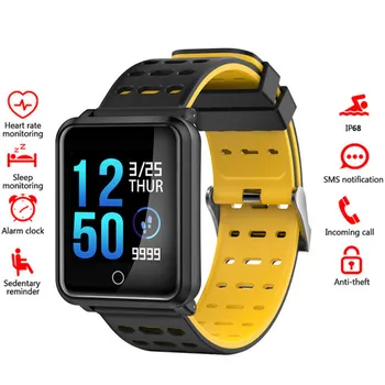 

NEW Color Screen Smart Watch Smart Wristband Support Blood Pressure Heart Rate Sleep Monitoring Step Counting Anti-lost Function