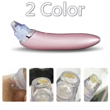 

2 Colors Electric Vacuum Pore Cleaner Face Nose Acne Blackhead Remover Pimple Vacuum Cleaner Skin Professional Facial Care Tools