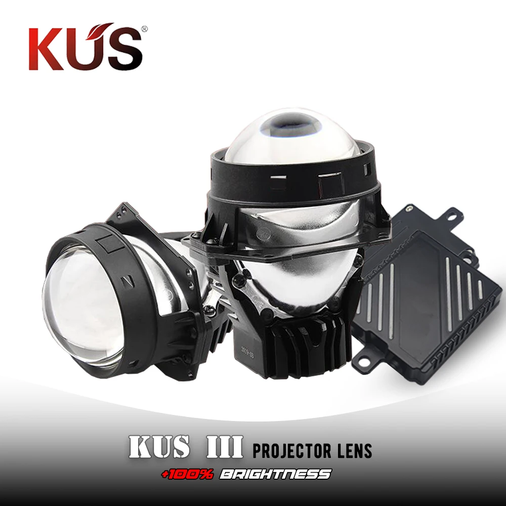 

3.0 inch BI LED Projector Lens Car Led Headlight High Low Beam For Universal Car Model h1 h4 h7 d1 hb3 hb4 fast bright styling