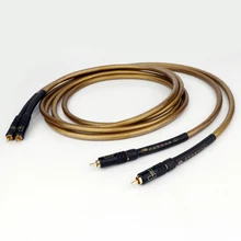 

Cardas Hexlink Golden 5-C RCA Audio Cable RCA Interconnect Cable with WBT Gold plated RCA Plug Connector Cable Audio Cable