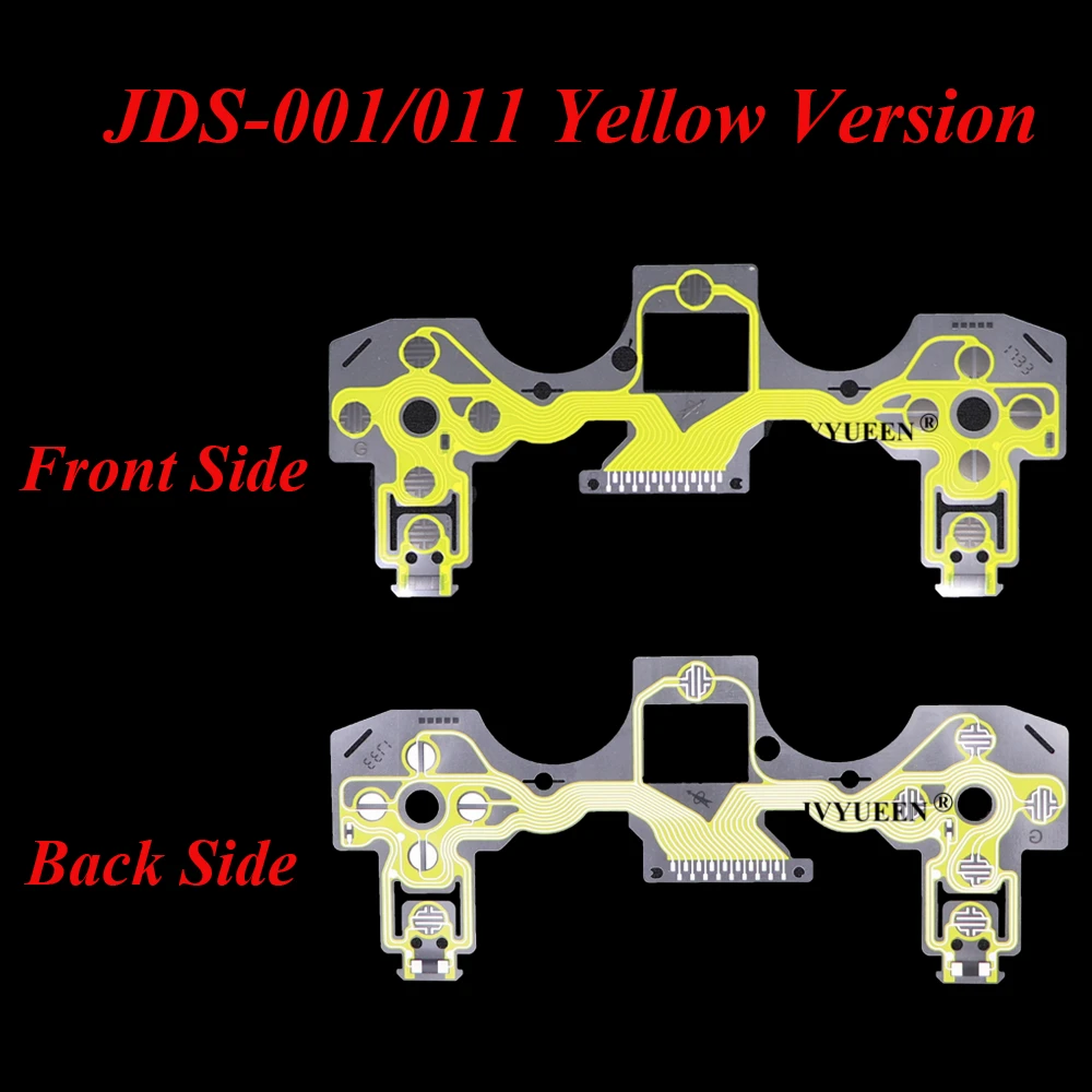 IVYUEEN для playstation 4 PS4 Pro тонкая проводящая пленка для контроллера пленочная клавиатура гибкий кабель для Dualshock 4 ленточная печатная плата JDS 050