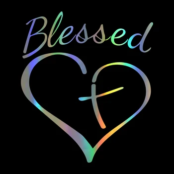 

God Bless You Funny Car Stickers and Decals for Christian Car Styling Bumper Sticker Vinyl Decal for Vehicle Window Door Body