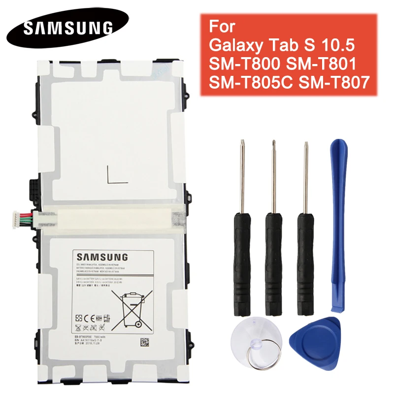 Батарея SP3676B1A для samsung Galaxy Note 10,1 GT-N8000 N8020 GT-P7500 GT-P7510 P5100 P601 Tab 3 P5200 Tab 4 Tab S T800 - Цвет: For T800 T805C T807