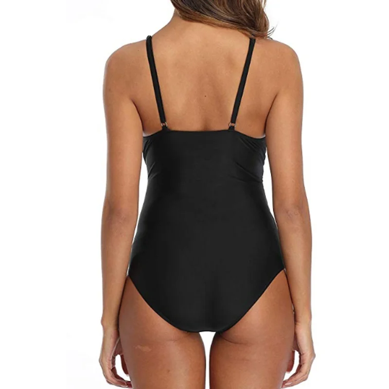 CPUTAN Women Tummy Control Swimsuit One Piece Slimming Bathing Suit Sexy Deep V Neck Mesh Swimsuit 2020 Mesh Swimwear Bodysuit