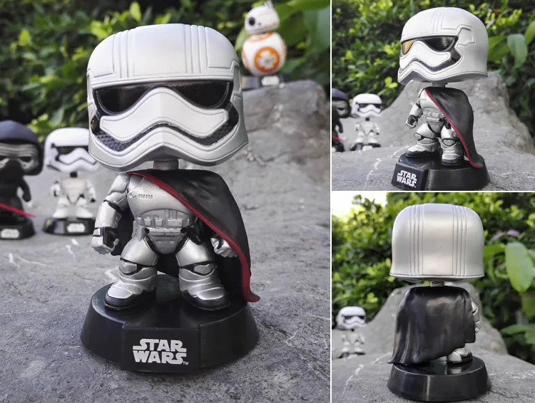 Funko персонажи поп Звездных войн с качающейся головой Боб Фетт Дарт Вейдер йода 10 см Виниловая фигурка игрушки - Цвет: 65 No Box