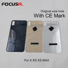 CE Mark Задняя крышка батареи задняя дверь корпус чехол для iphone X XS MAX мобильный телефон корпус s& Frames