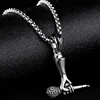 Изображение товара https://ae01.alicdn.com/kf/H40f2688aa6c54cc79b0284c5ae50242db/Hanging-Ornaments-for-Men-Women-Hip-Hop-Personality-Trend-Microphone-Hand-Pendant-Necklaces-Titanium-Steel-Necklace.jpg
