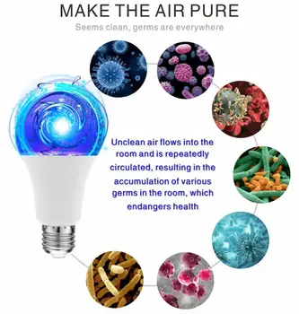 

New 10W ultraviolet efficient disinfection lamp air purification safety Germicidal home outdoor travel durable Efficient Tool