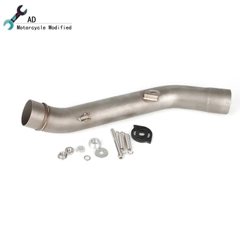 

For Kawasaki Z800 Exhaust Connect Pipe Tube Accessories Connection Link Escape Motorcycle Muffler Moto Parts Z 800