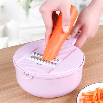 

045 Multi-function Vegetable Cutter peeler slicer knife slicing Potato Carrot shred kitchen accessories kitchen gadgets grater