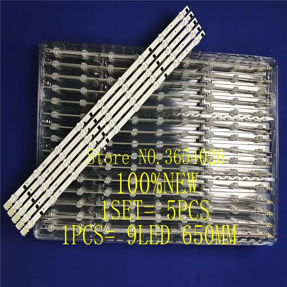 Новинка для samsung 2013SVS32H Ue32f5000 D2GE-320SCO-R3 UA32F4088AR UA32f4100AR подсветка люмен D2GE-320SC0-R3 650 мм 9LED 32 дюйма