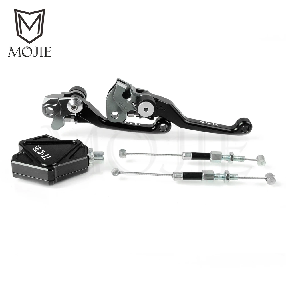 Для YAMAHA TTR125 TTR125L TTR 125 L 125L 2000- 2001 2002 Мотокросс ЧПУ Pivot тормоз трюк рычаг сцепления легко тяните кабельная система