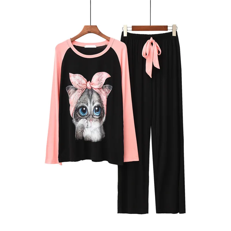 Cute Cat Face Pajamas FREE Ship USA at The Great Cat Store