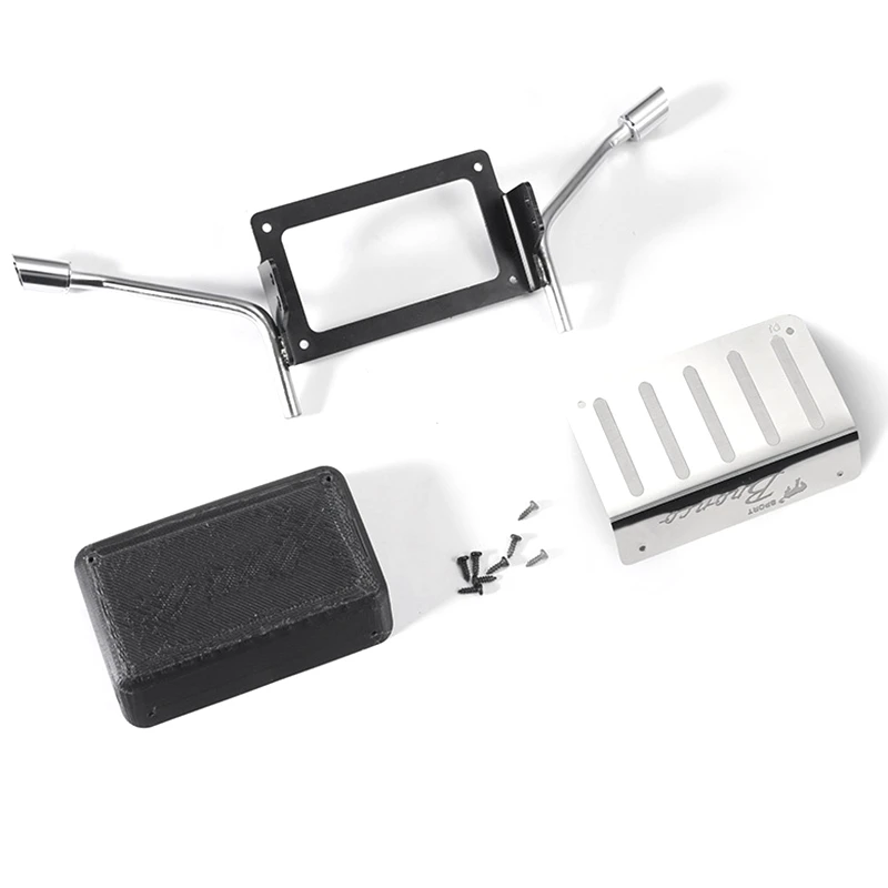 

FBIL-for TRAXXAS TRX-4 Ford BRONCO Metal Simulation Fuel Tank with Exhaust Pipe