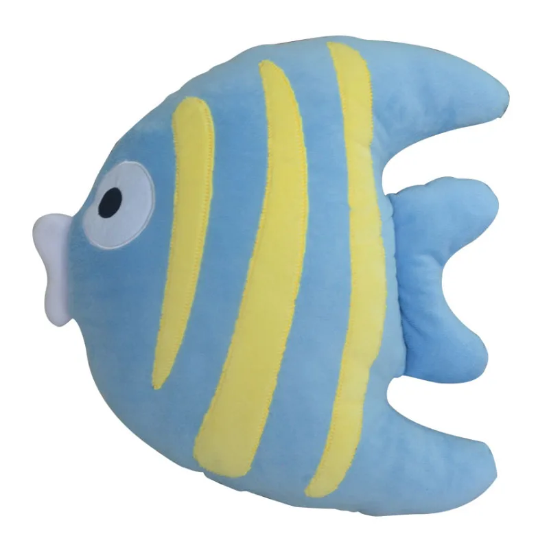 1 шт. 39 см Kawaii Fish Пушистый Плюшевый игрушки мягкие куклы мягкая подушка мягкие животные детские игрушки, куклы игрушки