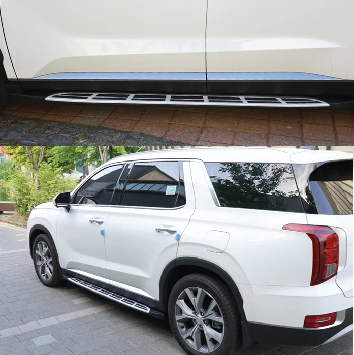 Стиль алюминий Fit hyundai Palisade Беговая доска боковой шаг nerf бар высокого качества
