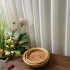 Beautiful Wicker Tray Wear Resistant Basket Handmade Not Easily Deformed Fruit Food Hand-Woven Rattan Tray 2