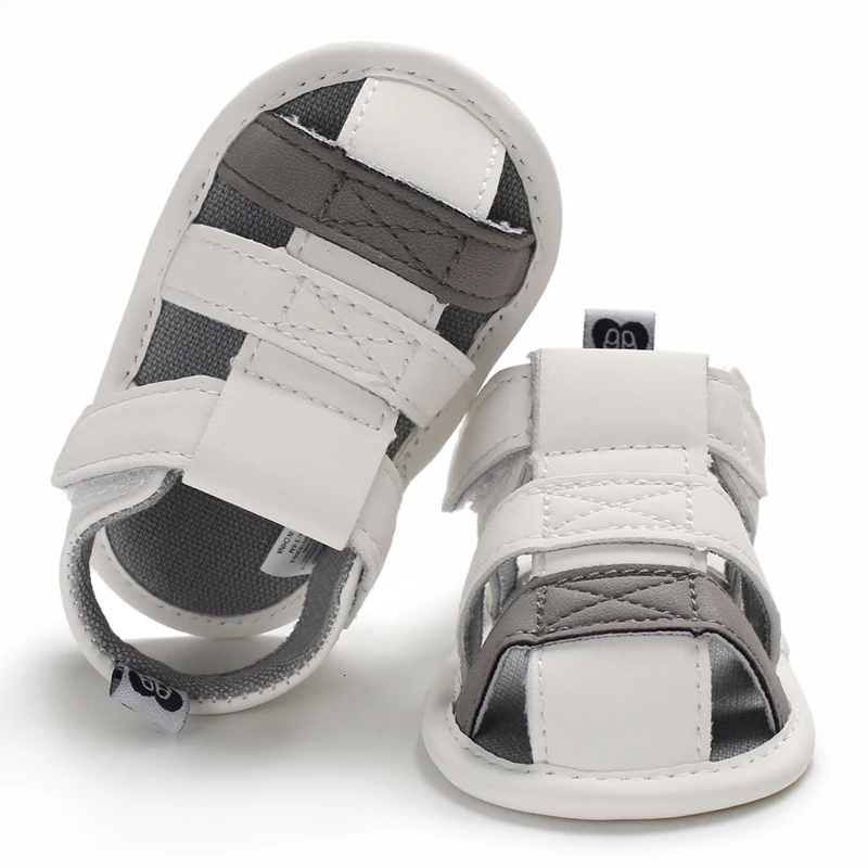 Новые летние сандалии на мягкой подошве для новорожденных мальчиков и девочек обувь для самых маленьких кроссовки Prewalker