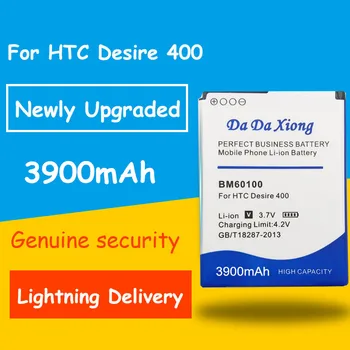 

3900mAh BM60100 Battery for HTC Desire 400 Dual 506e 600 606W T606W T608T T609D Z4 One SC/ST/SU/SV C525c C525E 5088