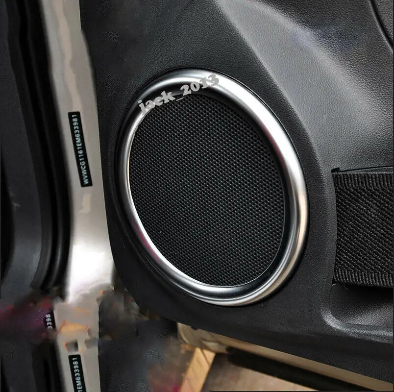 ForVW Beetle хромированная внутренняя дверная рамка динамика отделка 4 шт. автомобильные аксессуары для модификации