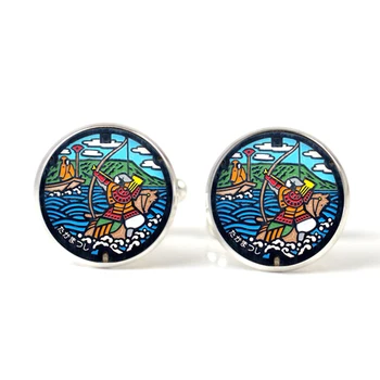 

Gemelolandia cufflinks for shirt Magglass sewer Japon Archer shirt cufflinks mens Original gift