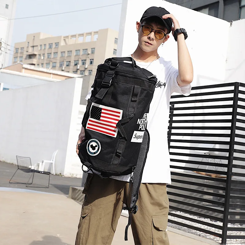 

Chao brand shoulder bag large capacity outdoor travel luggage bag color street handbag