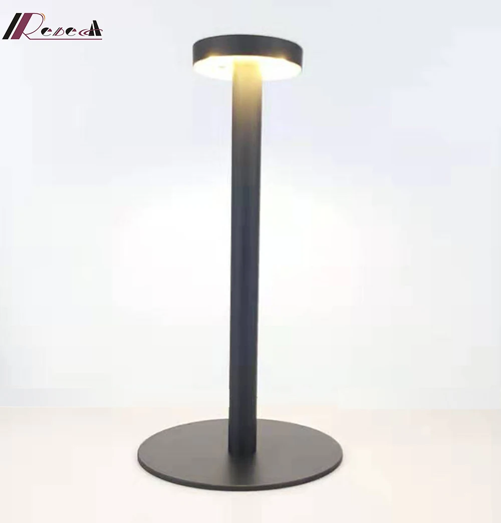 

Battery Table Lamp Cordless Energy Saving Waterproof Ip54 Usb LED Rechargeable Table Lampt for Bedroom Restaurant Home Decor