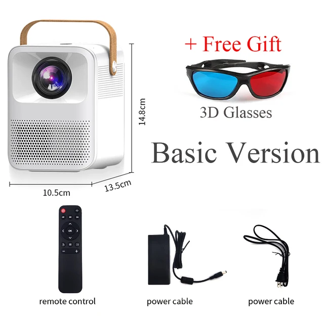 CRENOVA Portable Projector ET30S 1080P 