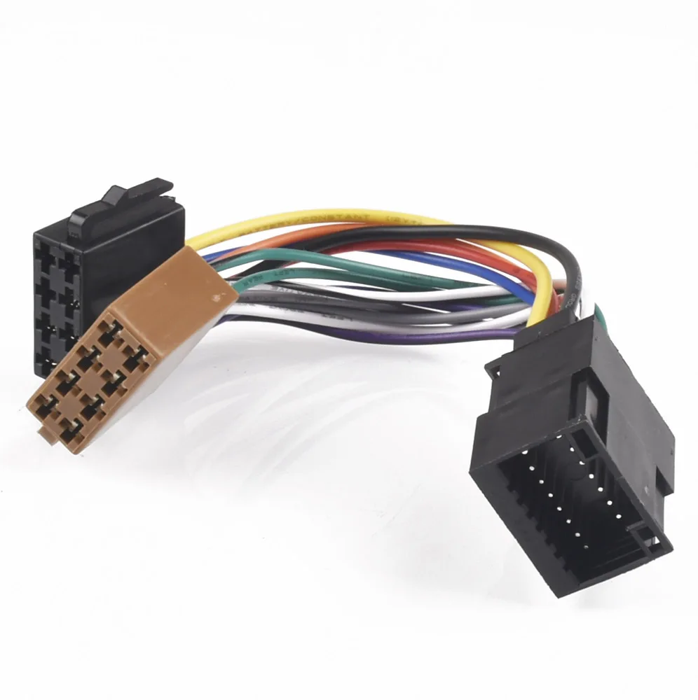 Car Stereo Radio Cablaggio Iso Per La Chevrolet Aveo Lova 2007 2008 Per Chery 16Pin Iso Adattatore