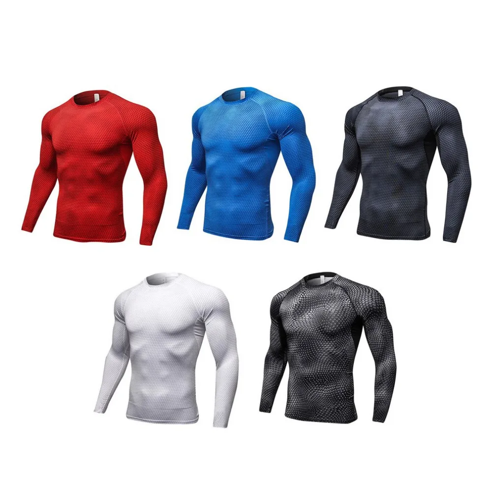 

Men 3D Printed Compression Top Fast Dry Sports Short Sleeves Running Shirt Yoga Rashguard Athletic Fitness Gym T-shirt