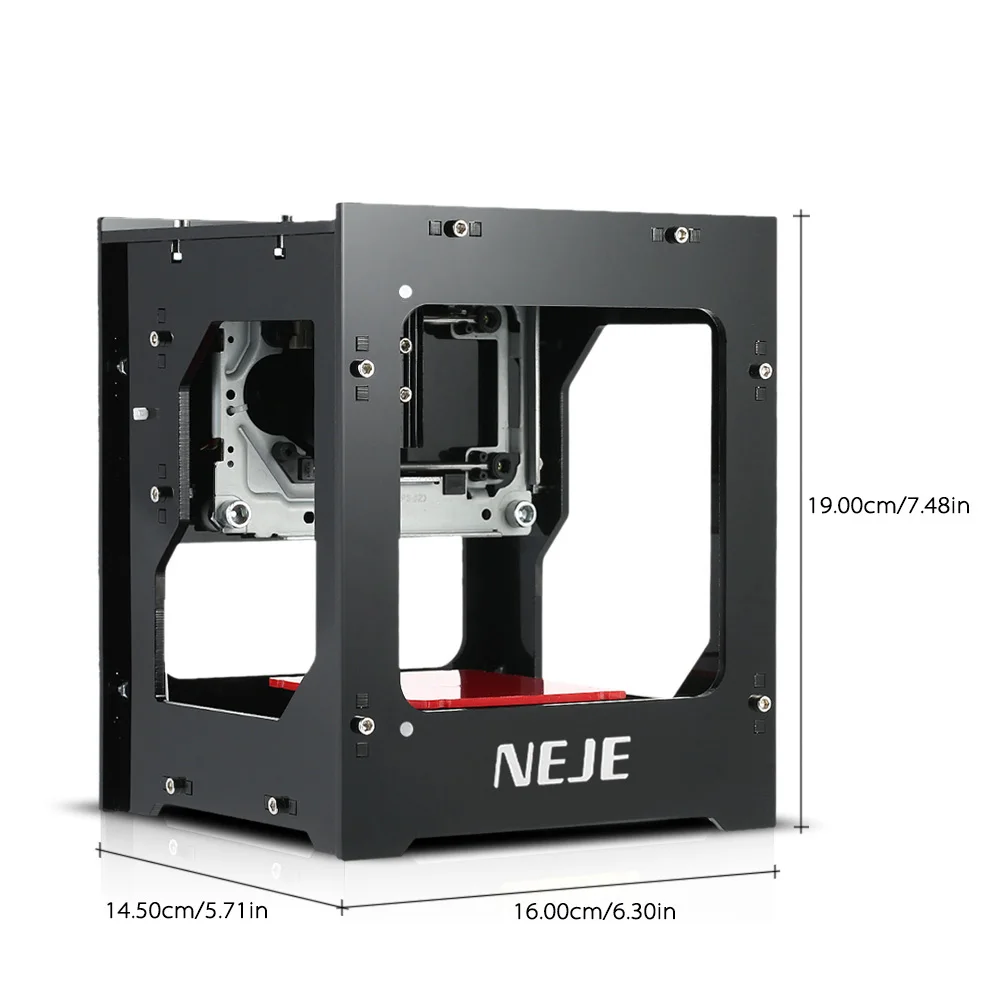 

New 1500mW Mini cnc router Laser Engraver Carver DIY Print Engraving Carving Machine Automatic Off-line Operation W/ glass