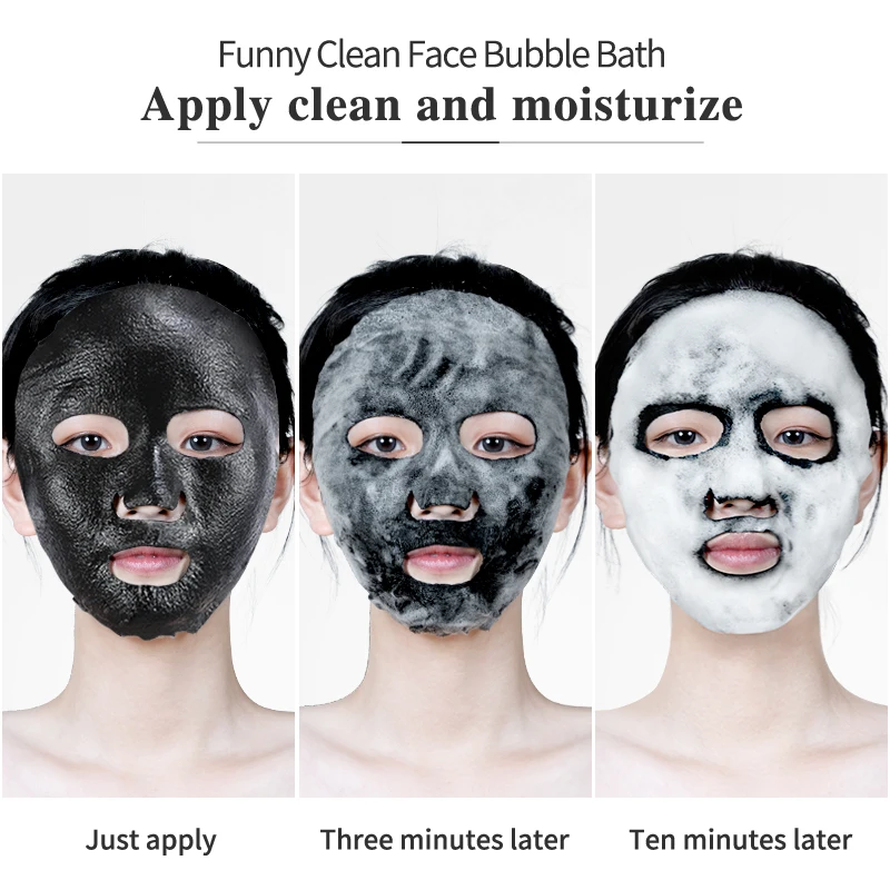 Tanie Koreański maska głębokie oczyszczanie zaskórnika kurczenie porów aktywacja sól morska pianka neutralny olejek nawilżający kontrola maska na twarz