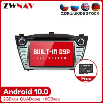 

Android 10.0 Car Multimedia Player GPS 2Din For Hyundai/IX35/TUCSON 2009-2015 Canbus Auto Radio stereo Player head unit free map