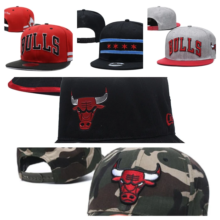 Fashion hot sale Adjustable American basketball hat fisherman cap brand LS Chicago， Snapback hip hop flat Beach Gorras | Аксессуары