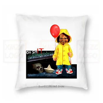 

Pennywise Chucky Oh Sht Mens Pillow case Cotton S3Xl Women Men