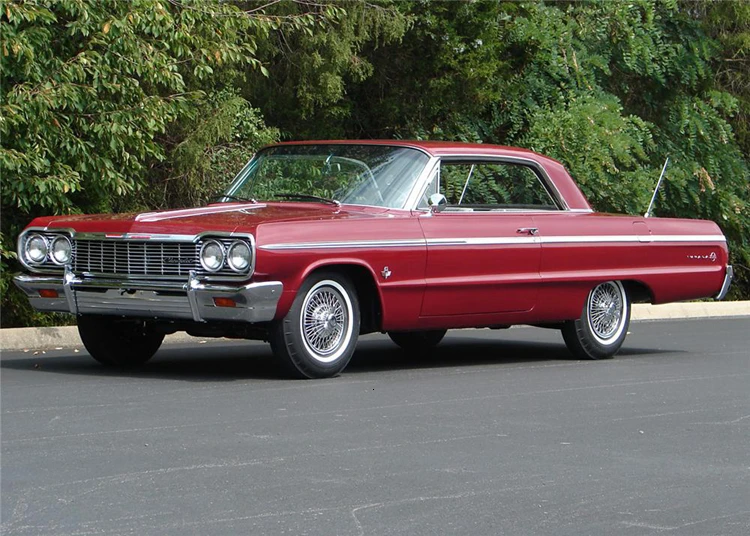 Nuevo 1/24 специальный металлический fundido a presión IMPALA SS Винтаж coche de escritorio colección de juguetes modelo para nivienos