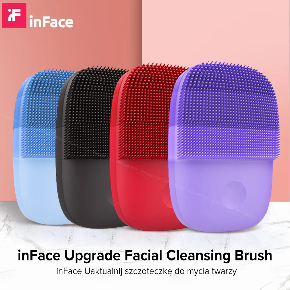 inface sonic facial cleansing brush