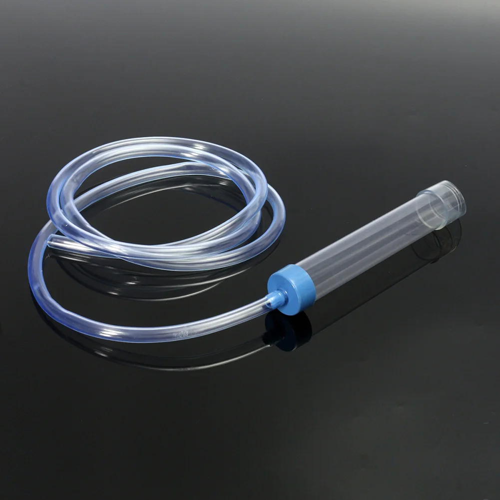 Aquarium Fish Tank Siphon Hose Pipe Vacuum Pump Water Changer Gravel Cleaner