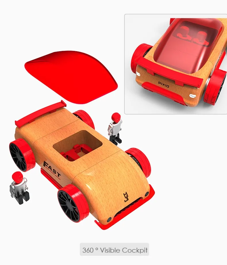Детский сборный игрушечный автомобиль DIY модель комплект съемный бук инерционный автомобиль Развивающие разборки Игрушки для мальчиков от 3 до 6 лет