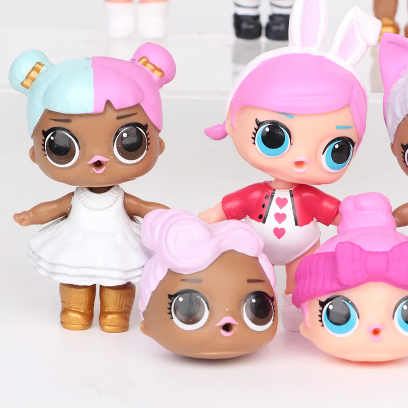 LOL surprise dolls Original lol dolls 8PCS new styles with label bag high quality action figure model surprise dolls sets 8~9CM