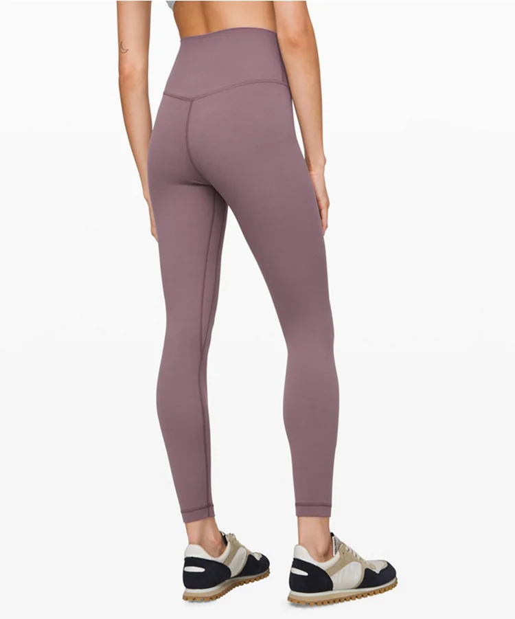 Women lulu style Align Leggings Nude 
