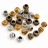 8x6mm 30pcs Hole Size 3.7mm Antique Gold Bronze Silver Plated Ball Handmade Charms Pendant Jewelry Making for Bracelet Necklace ► Photo 2/5